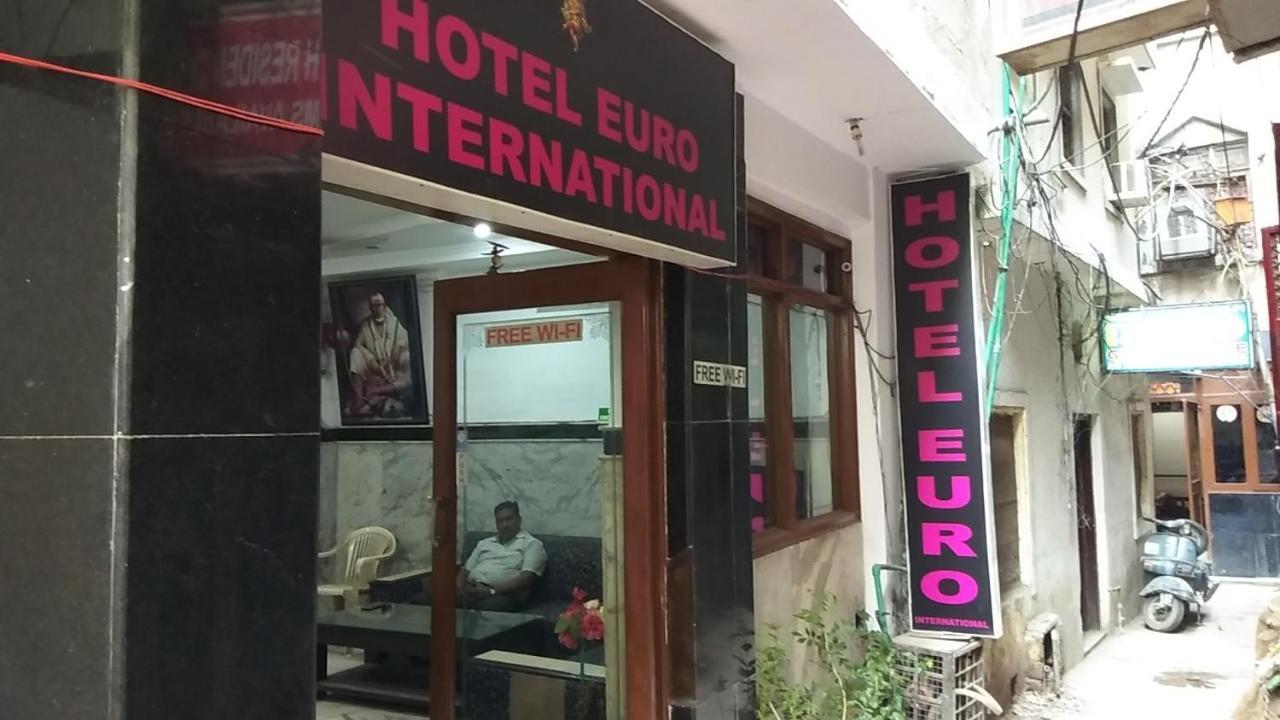 Hotel Euro International New Delhi Exteriör bild