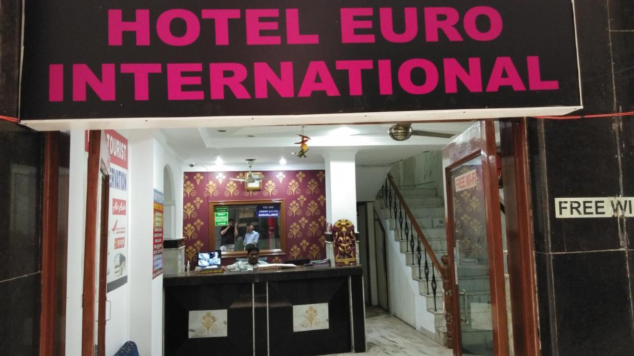 Hotel Euro International New Delhi Exteriör bild